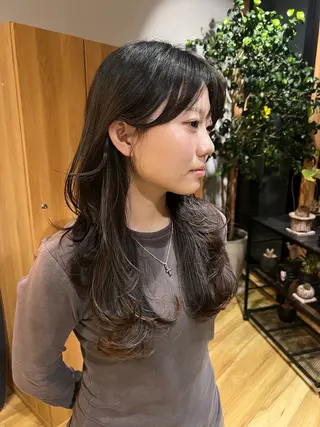 カラー 🤍✨透明感カラー/ 韓国ヘア/のぞみのヘアスタイル