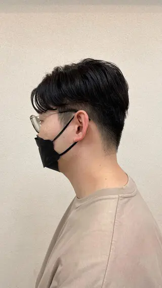 パーマ メンズ もりたみかこ 美容師お休み中のヘアスタイル