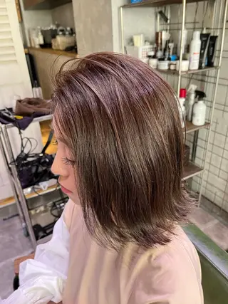 カラー UMM daichi メンズパーマのヘアスタイル