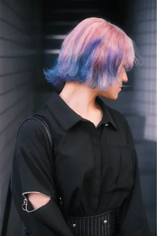 ショート カラー ヘアアレンジ 個性爆弾💣 ダブルカラー/ゆかのヘアスタイル