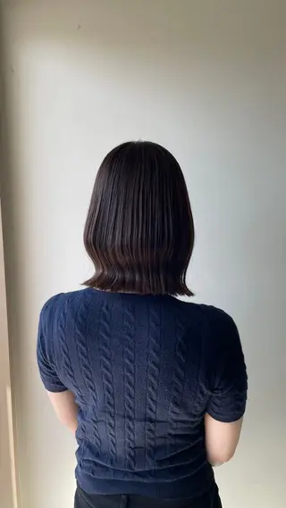 ミディアム カラー Fill mikuのヘアスタイル