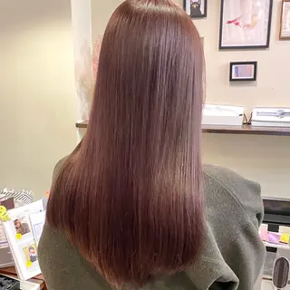 ロング カラー ウチダ ユウヤのヘアスタイル