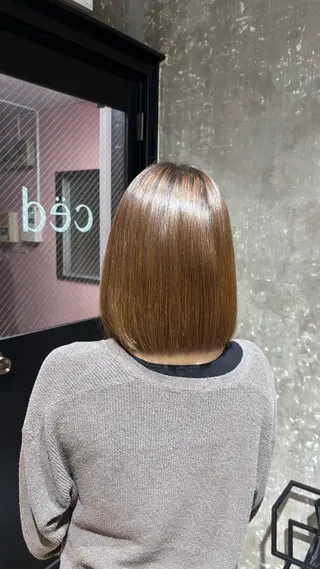 ミディアム 𝐇𝐈𝐑𝐀 𝐘𝐀𝐌𝐀のヘアスタイル