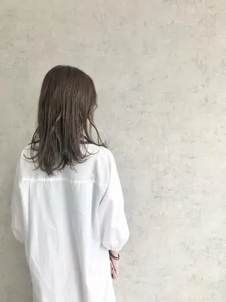 ロング カラー パーマ ヘアアレンジ メンズ キッズ ネイル マツエク・マツパ エビスザキレン/メン ズ/心斎橋🌳のヘアスタイル