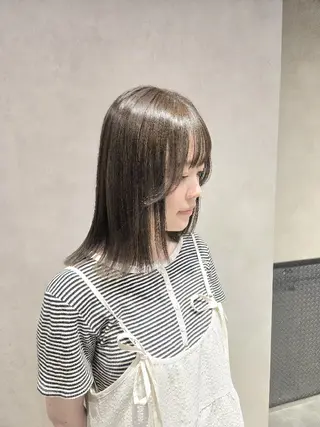 ミディアム 鶴ヶ峰ショート・ボブ 🎀渡邊 愛結🎀のヘアスタイル
