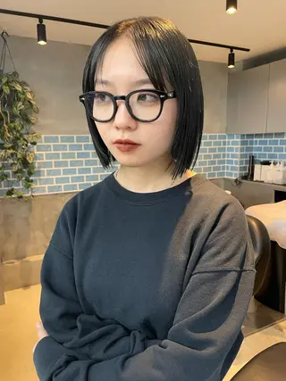 ショート カラー 👑ボブはお任せ ミヤノ👑のヘアスタイル