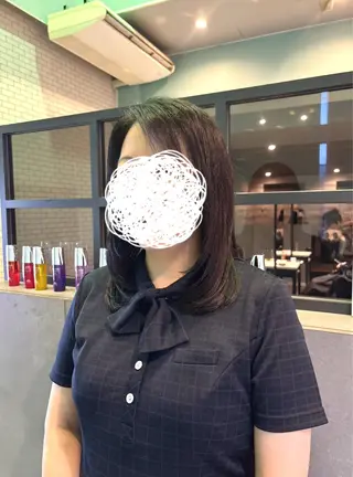 ミディアム 古田 穂香/似合わせカラーのヘアスタイル