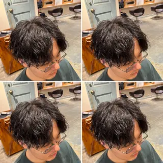 パーマ メンズ メンズパーマ特化 望月謙二郎のヘアスタイル