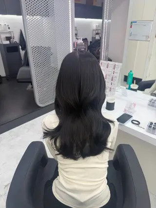 ロング カラー ダブルカラー×美髪 🪽/ りせ 🎀のヘアスタイル