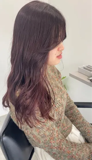 カラー 松林 加菜のヘアスタイル