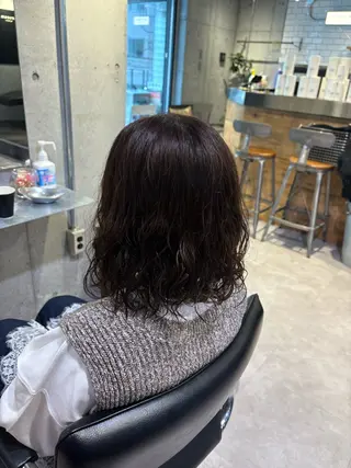 パーマ 韓国ヘアー🇰🇷 MIWAのヘアスタイル
