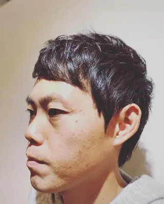 ショート メンズ 渡邊 暁史のヘアスタイル