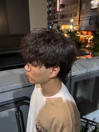 メンズ 河野 悠のヘアスタイル