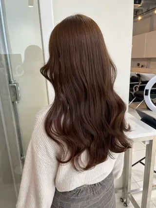 ロング カラー パーマ ヘアアレンジ 💗無料カットモデル 募集中yu-ki💗のヘアスタイル