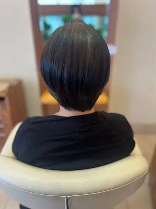 ショート 菊地 真優のヘアスタイル