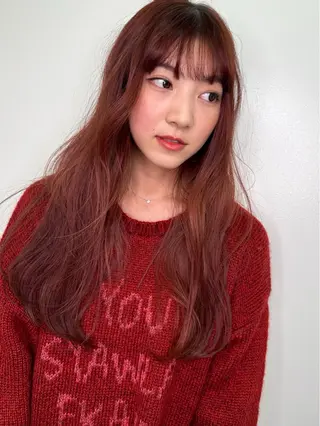 ロング カラー 表参道美容師 ぶんじのヘアスタイル