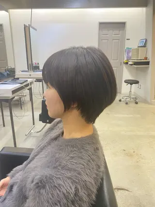 ショート 友利 翔太のヘアスタイル