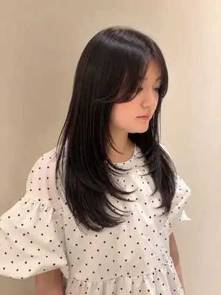 カラー Cocoro 艶カラー🎀のヘアスタイル