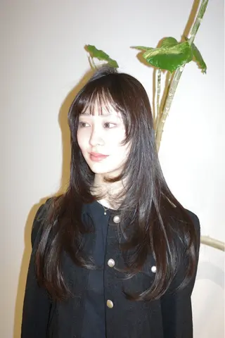 カラー 住谷 ゆりな　カット無料のヘアスタイル