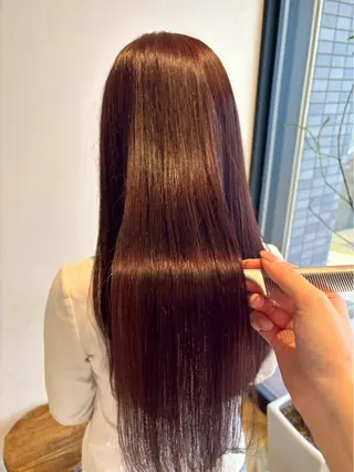 ロング 井上 樹のヘアスタイル