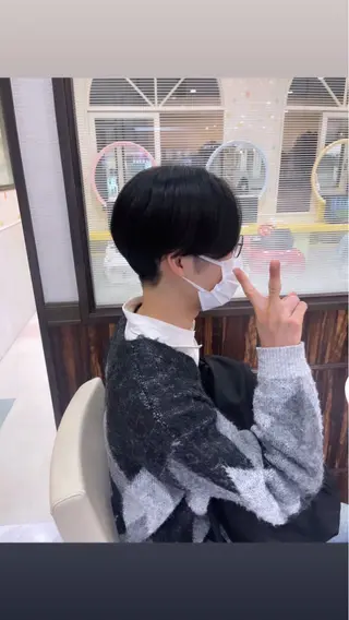 メンズ 森田 明日香のヘアスタイル