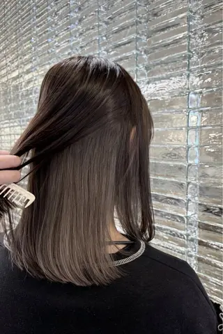 セミロング カラー ラフィス/大阪/梅田 /縮毛矯正/そなのヘアスタイル