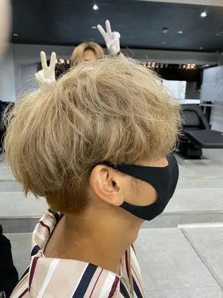 ショート メンズ メンズ特化 水口湧太のヘアスタイル