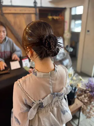 ヘアアレンジ NAGONSTYLE 田村　莉生のヘアスタイル