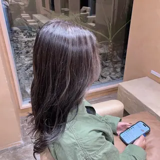 セミロング しだ あつきのヘアスタイル