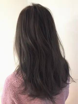 セミロング カラー パーマ ヘアアレンジ ✨ハイクオリティ✨ 山本香也のヘアスタイル