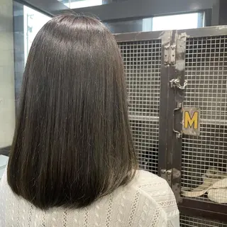 ミディアム カラー 山本 琴乃🦭のヘアスタイル