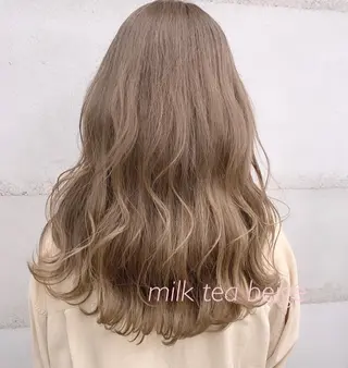 カラー 透明感カラー✂︎ /縮毛矯正/YUKAのヘアスタイル