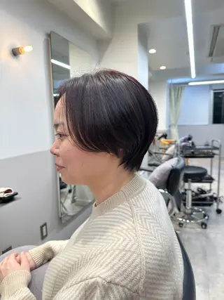 ショート あいこ/ハンサムショ ート無料/日本橋🌷のヘアスタイル