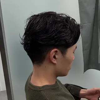 ショート パーマ メンズカット×パーマ ✂️今井魁人✂️のヘアスタイル