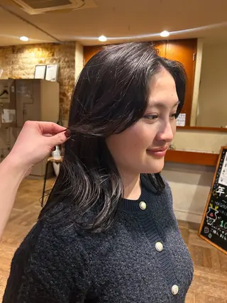 カラー レイヤー/ストレート /インナー/はるあのヘアスタイル