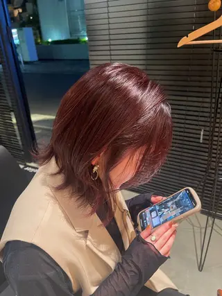 ミディアム カラー rin 🖤〈大宮〉のヘアスタイル
