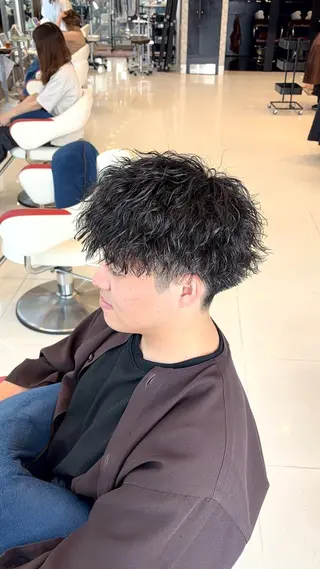 パーマ メンズ みやぎ はるひのヘアスタイル