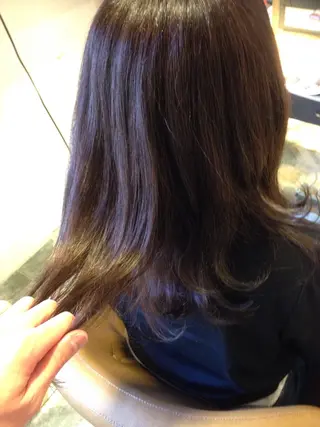 ショート ミディアム セミロング ロング カラー ヘアアレンジ 【体験】韓国 メイク&ヘア天神のヘアスタイル