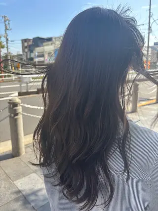 ロング カラー 🐰K+Plus🐰 まゆ🐰のヘアスタイル
