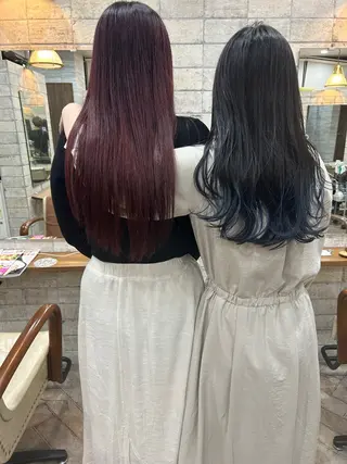 ロング 女性指名人気no.1 尾崎のヘアスタイル