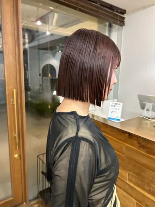 ショート 大阪デザインカラー/ カットモデル募集中のヘアスタイル