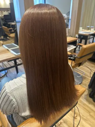 セミロング カラー パーマ ✨✂️Nori ✂️✨のヘアスタイル