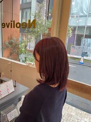 カラー カラー/ブリーチ✨ ヘアセット/コハルのヘアスタイル
