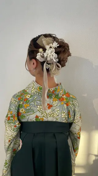ロング 倉地 更彩のヘアスタイル