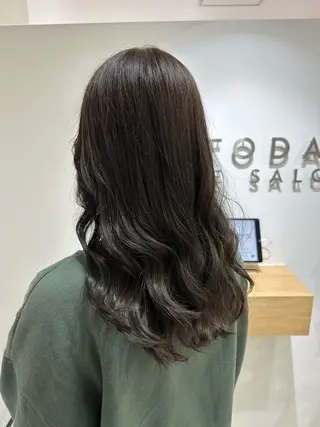 セミロング カラー レイヤー/ヘアセット 💐nao.のヘアスタイル