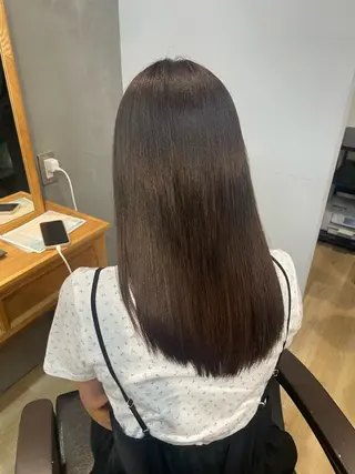 ミディアム カラー 透明感艶髪カラー /府中/Mizukiのヘアスタイル