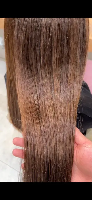 セミロング 永井 龍空のヘアスタイル