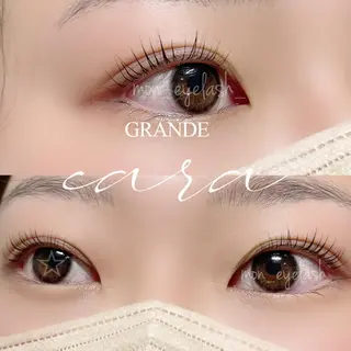 マツエク・マツパ アイブロウ GRANDEcara 栄 Miki🍀のマツエク・マツパデザイン