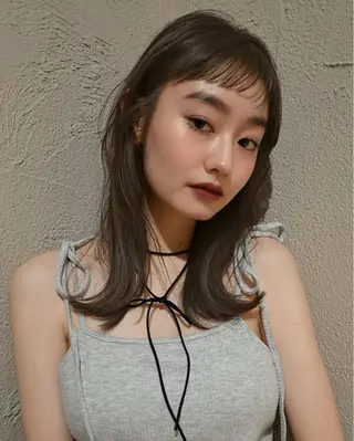 カラー aya / ニュアンスカラーのヘアスタイル