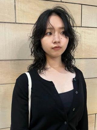 ミディアム ショートカット/ Sharaのヘアスタイル